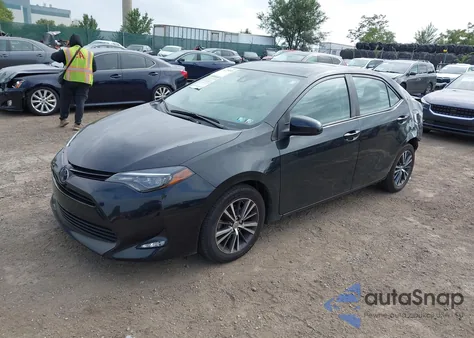 2019 Toyota Corolla Le z USA, uszkodzony, nr VIN 2T1BURHE9KC173896